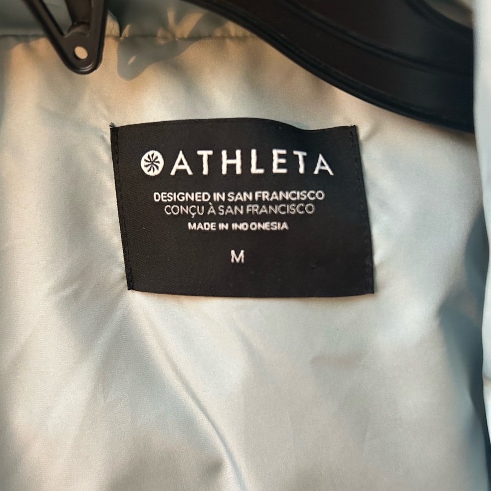 Light Blue Athleta Jacket Medium - image 3